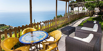 B&B con solarium Costiera Amalfitana